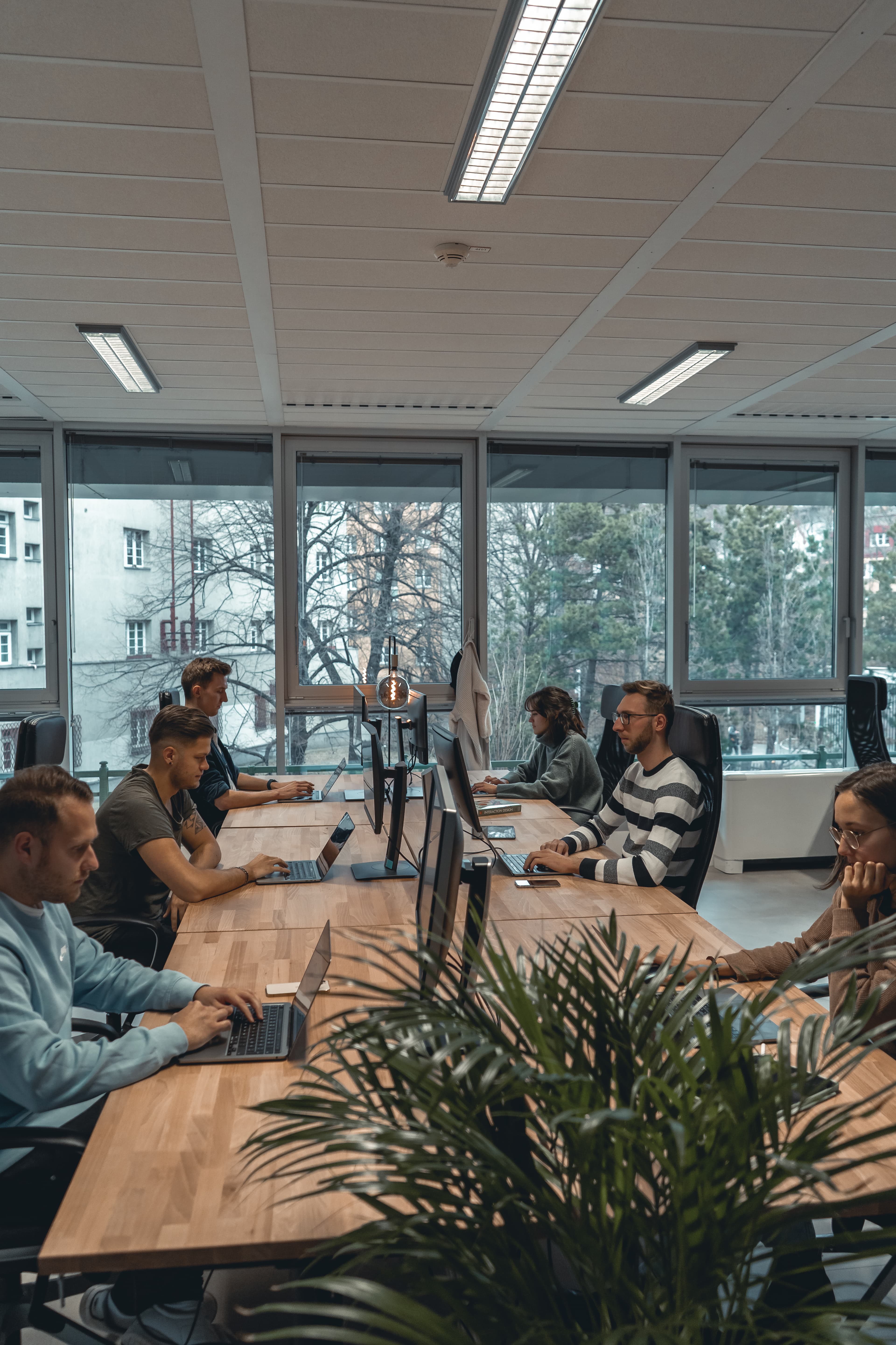 Coding School Wörthersee Team im Lab
